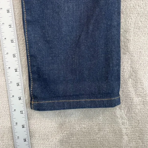HIROSHI KATO The Pen Slim Selvedge Denim Jeans 29x27 Blue Raw Stretch USA Made